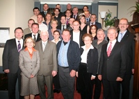 Die Jubilare und Rentner 2009 der WITTENSTEIN AG 