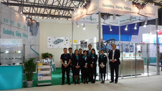 The Chinaplas Trade Fair team for Sonderhoff (Suzhou) Sealing Systems