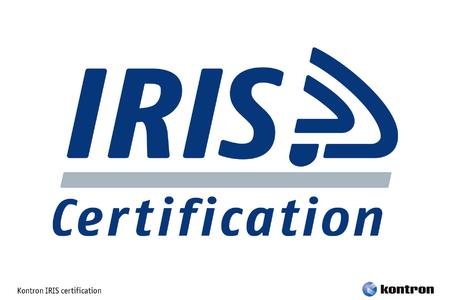 Kontron achieves International Railway Industry Standard (IRIS) certification