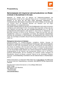 Pressemeldung_Bahnsteigkante mit integrierter Lärmschutzfunktion von Rieder erstmals in Deutschl.pdf