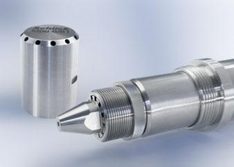 SCHLICK two-substance nozzle with internal mixing Patented SCHLICK interior mixing cap