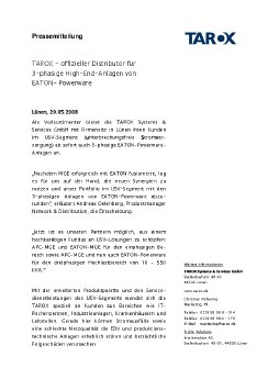 PM_TAROX ist offizieller Distributor für Eaton-Powerware_20080520.pdf
