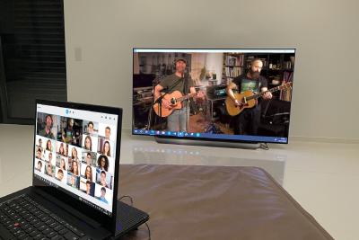 Virtuelles live-Konzert mit alfaview und Ullmann&Rehmann