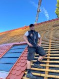 Enno Theis macht eine Ausbildung zum Zimmerer