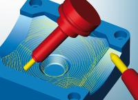 Neu in hyperMILL® MAXX Machining: die 5Achs-Tangentialbearbeitung für beliebig krümmungsstetige Flächen / Bildquelle: OPEN MIND