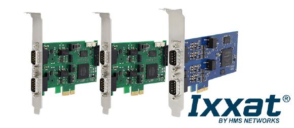 CAN-Erweiterungskarten von HMS Networks / Ixxat für den Einsatz im Automotive-Bereich