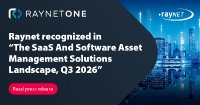 For Raynet, this first-time inclusion strengthens its position as a provider of modern Software Asset and SaaS Management solutions