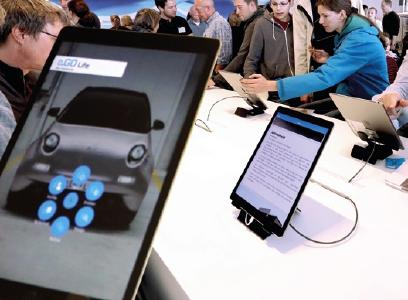 Das In-Store-Touch-Terminal digitalisiert und vernetzt ein fortschrittliches und erfolgreiches digitales Business.