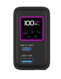 Der Bildschirm deutet es an: Heart Charge 1002 basiert auf der modernen GaN-Technologie für exzellente Leistung und geringere Wärmeentwicklung.