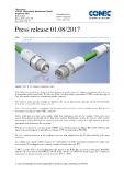 [PDF] Press release: CONEC M12x1 Connectors x-coded, overmoulded