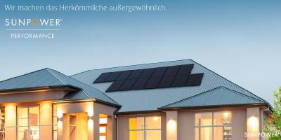 SunPower Performance 3 Module im Einsatz © SunPower