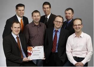 Das Astaro 1st Level Support Team bei Actebis Peacock