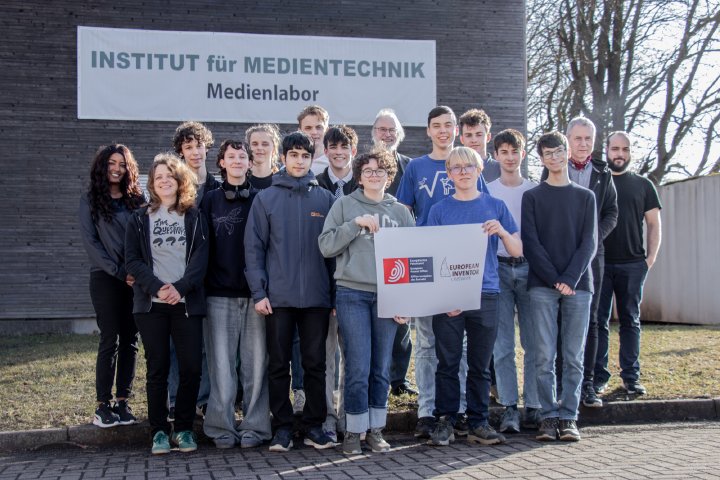 Schüler tauchen mit mp3-Pionier Karlheinz Brandenburg in die Welt von Erfindern ein