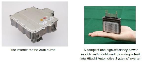 The inverter for the Audi e-tron