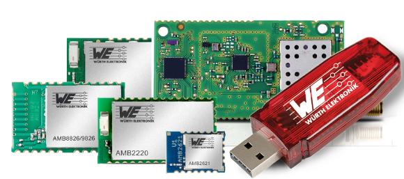 Würth Elektronik eiSos vertreibt ab sofort ihre Funklösungen zur drahtlosen Datenübertragung weltweit über Digi-Key Electronics / Bildquelle: Würth Elektronik eiSos