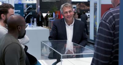 Michael Konrad at productronica 2019