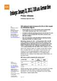 [PDF] Press release: GfK achieved sales increase of 6.2% in 2011 based on preliminary figures