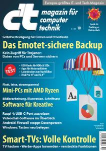 Titelblatt c't 10/20
