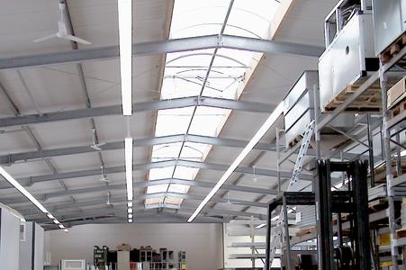 Hallen-Deckenventilatoren