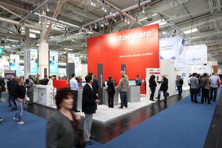 CeBIT-Messestand tisoware