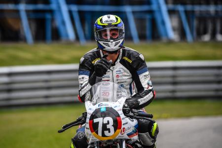 31 Punkte Vorsprung: „Fifty“ Höfer siegt auf Wunderlich-R nineT in Assen und baut die Tabellenführung aus (Foto: highsidePR)