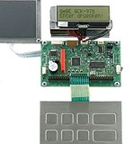 Striking - GeBE keyboard controller also manages I²C-Bus display