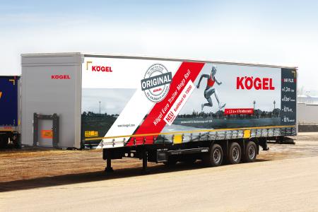 Kögel Euro Trailer Mega Rail