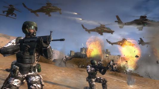 EndWar Screenshot LaMancha JSF battle