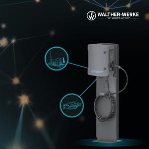 smartEVO 22 - Die intelligente Wallbox der WALTHER-WERKE für Industrie und Gewerbe