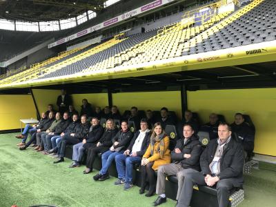 Partner-Netzwerktreffen von dormakaba im Signal Iduna Park in Dortmund